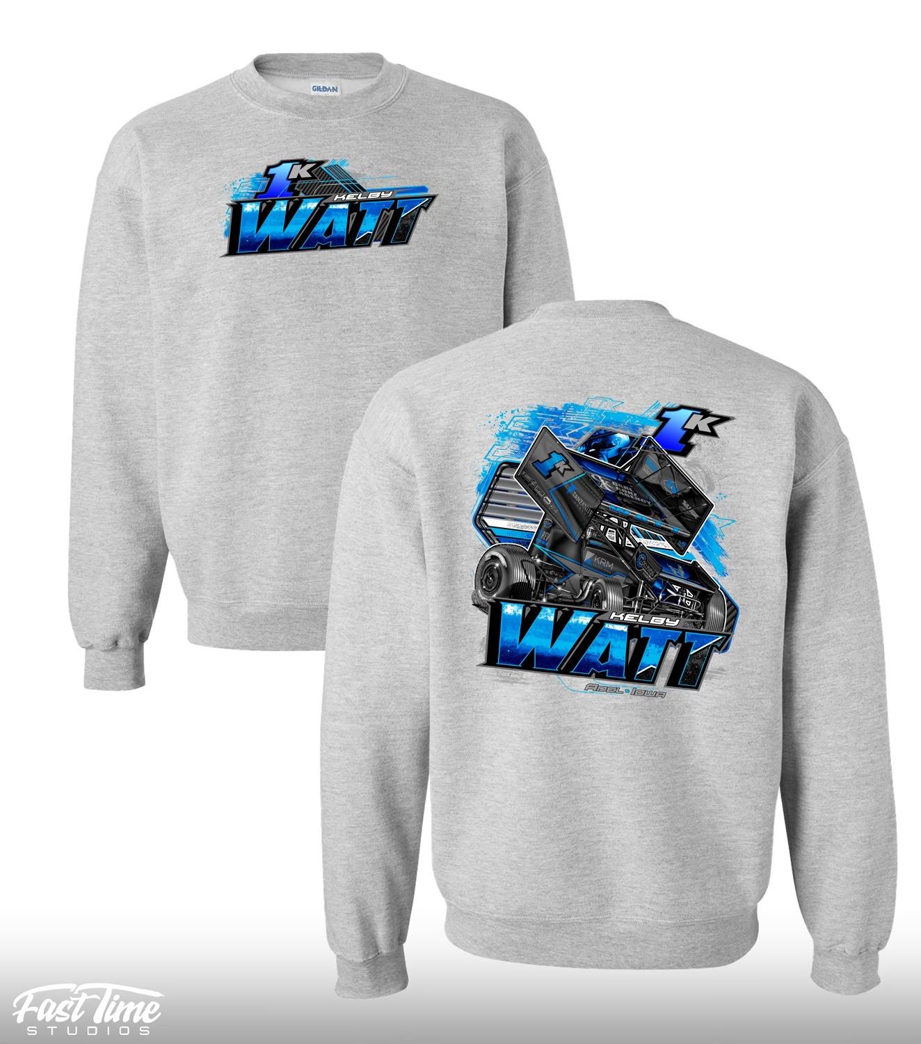 Watt Racing 2024 Car Design Crewneck β Kelby Watt Racing